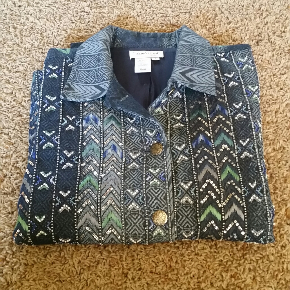Woman's Coldwater Creek Denim Jacket